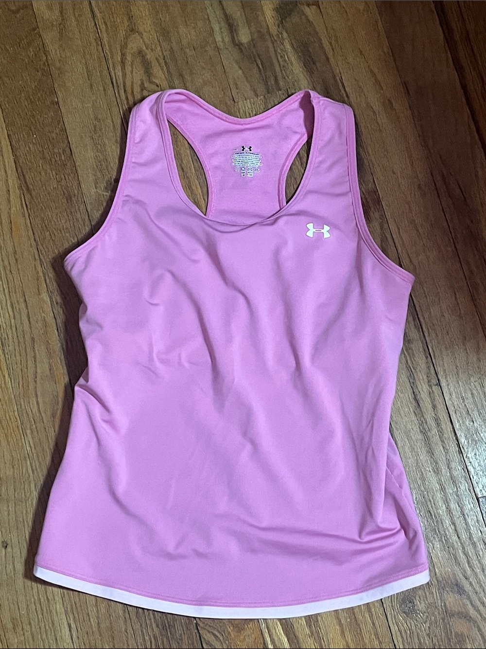 Underarmour racerback tank with shelf bra